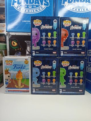 Lote 5 Funko Pop! Infinity Saga Art Series