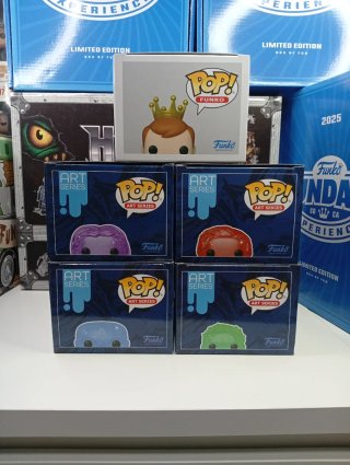Lote 5 Funko Pop! Infinity Saga Art Series