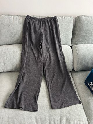 Conjunto gris texturizado