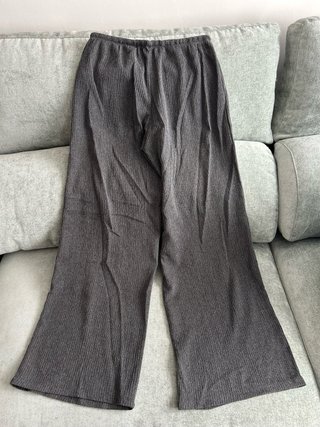 Conjunto gris texturizado