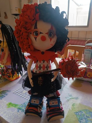 Muñeca Fofucha Payaso