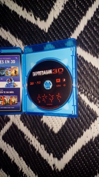 DEPREDADOR 3D BLURAY PORTADA LENTICULAR DESCATALOG