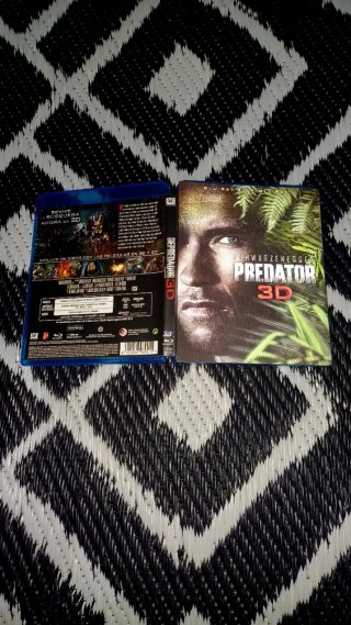 DEPREDADOR 3D BLURAY PORTADA LENTICULAR DESCATALOG