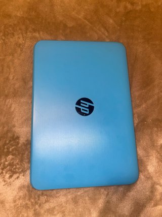 Ordenador portátil HP azul