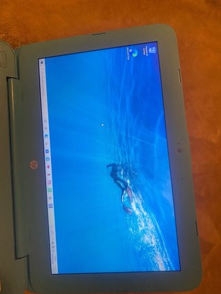 Ordenador portátil HP azul