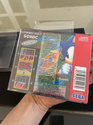 Sonic CD Sega Mega CD Precintado UNICO EN VENTA !!