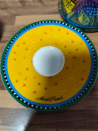 Set tazze e tazzine decorate