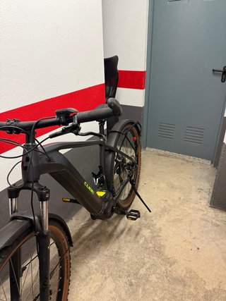 Bicicleta Eléctrica Negra