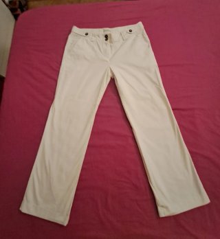 Pantalón blanco talla 40