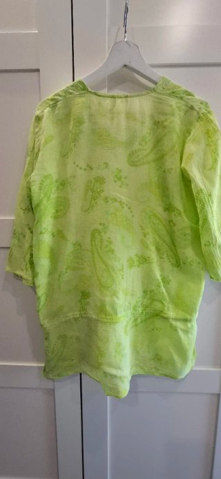 Blusón estampado paisley talla única