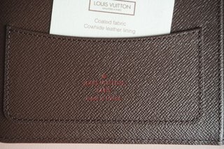 Louis Vuitton Necessaire Writing Folder / Agenda