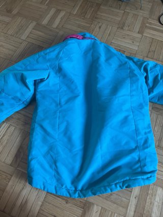 Conjunto esquí niña azul y rosa