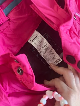 Conjunto esquí niña azul y rosa