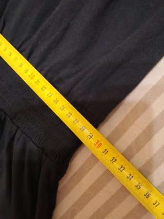 Vestido de Venca Negro Talla S