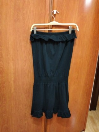 Vestido de Venca Negro Talla S
