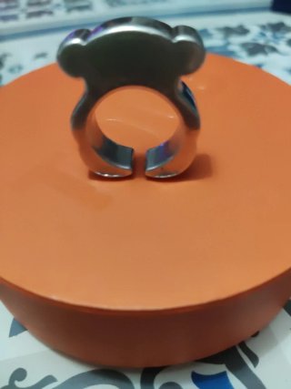 Anillo Tous Oso Plata