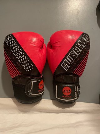 Guantes de Boxeo Mugendo Rojos