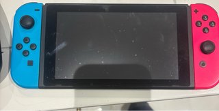 Nintendo Switch Azul/Rosa + Funda Mario Odyssey