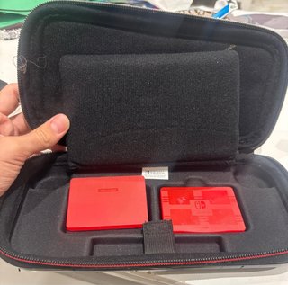 Nintendo Switch Azul/Rosa + Funda Mario Odyssey