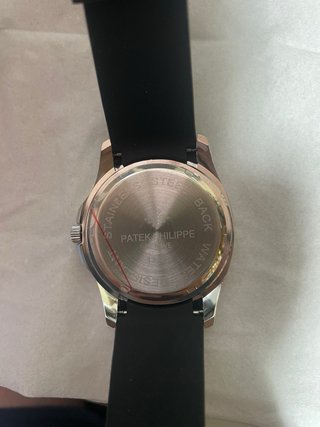 Reloj Patek Philippe Negro/Plata