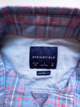 Camicia Springfield TM uomo manica corta Come nuova