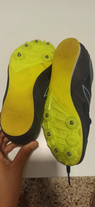 Zapatillas Kalenji Azul y Amarillo