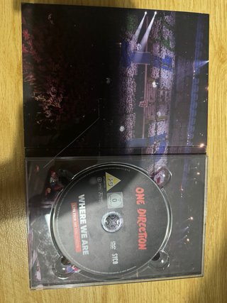 DVD One Direction Where We Are Live