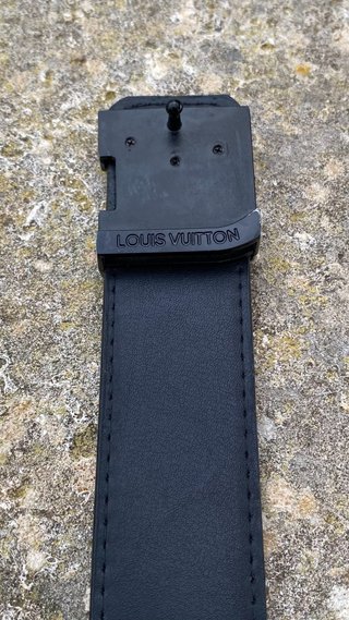 Cinturón Louis Vuitton Damier Graphite