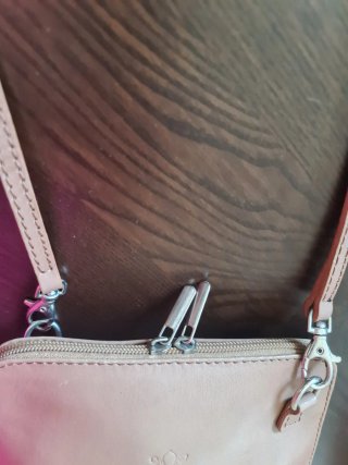 Borsetta Vera Pelle Made in Italy tracolla