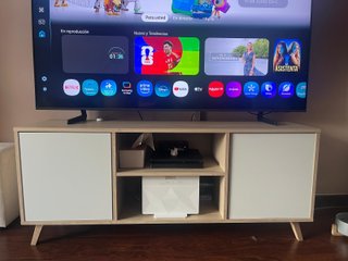Mueble TV Skraut Wind 140cm Blanco