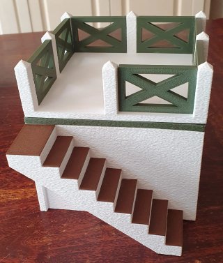 Casa Belén para Playmobil Verde