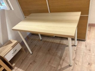 Mesa Escritorio Madera y Metal