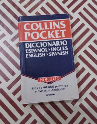 Collins pocket diccionario español-inglés, engl...