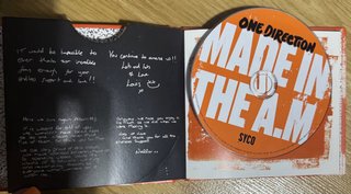 CD One Direction Made in the A.M. Deluxe
