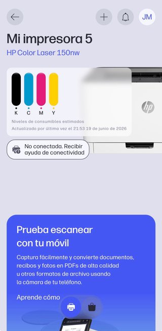 Impresora HP Color Laser 150nw