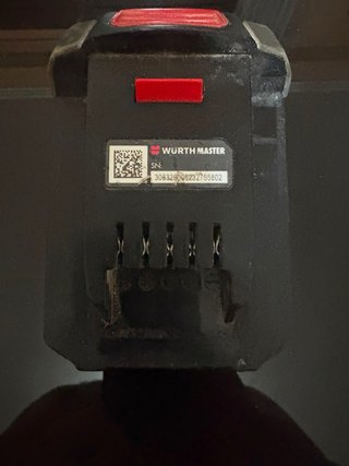 Batteria Wurth 18V 4Ah