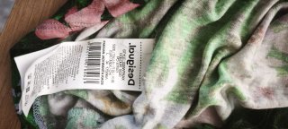 Camiseta corta Desigual floral pájaros talla única