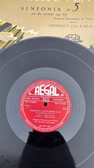 LP Vinilo “SINFONÍA N.5 DE BEETHOVEN”