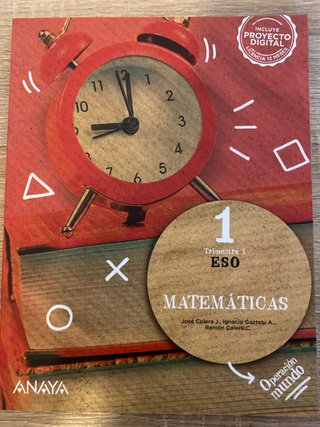Libro de matematicas 1 trimestre 1 eso
