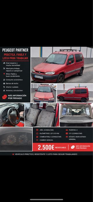 Peugeot Partner 2002