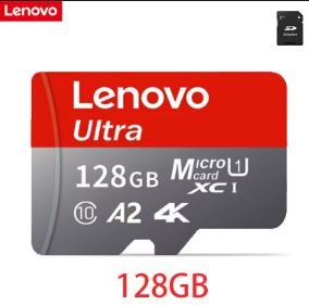 Tarjeta Micro SD Lenovo 128GB Ultra + Adaptador