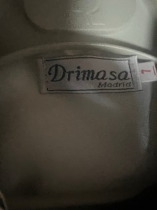 Traje de comunión Drimasa blanco y negro