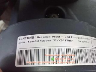Seat rectp3507891 motor bvk alhambra (7v Ref:51338