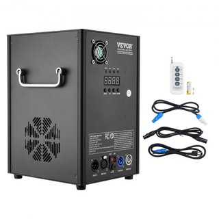 Máquina de Chispas Frías, Controlador de Fuegos Artificiales de 700W, Altura Ajustable de 6.6-16.4ft, con Sistema DMX Avanzado, Pantalla LED, Mango Portátil, Aleación de Aluminio de Alta Resistenc...