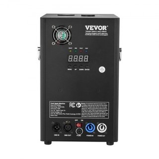 Máquina de Chispas Frías, Controlador de Fuegos Artificiales de 700W, Altura Ajustable de 6.6-16.4ft, con Sistema DMX Avanzado, Pantalla LED, Mango Portátil, Aleación de Aluminio de Alta Resistenc...