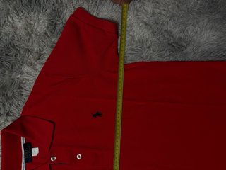 RalphLauren Polo Made In USA Red Shirt Men Size M