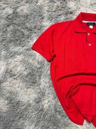 RalphLauren Polo Made In USA Red Shirt Men Size M