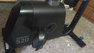Bicicleta estática autoalimentada Domyos 520.