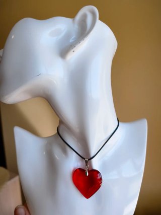 Collar Corazón Rojo