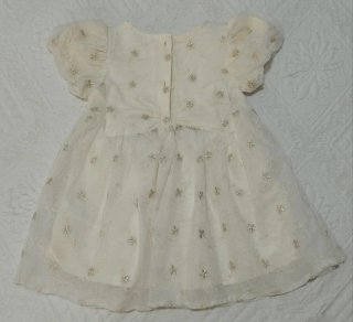 Vestido bebé encaje floral